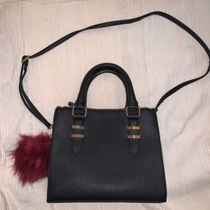 Call It Spring Spacious Medium Sized Black Purse